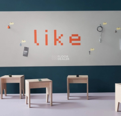 Forbo Marmoleum Bulletin Board 2206 oyster shell фото 2 | FLOORDEALER